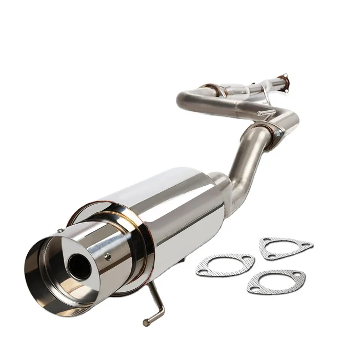 T304 Stainless Steel Mirror Polished Tig Welding With Round Muffler