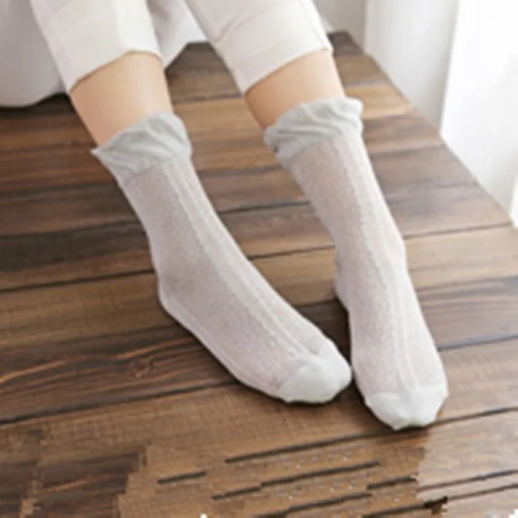 women loose cuff socks