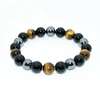 Natural Stone Bracelet Tiger Eye & Hematite & Black Obsidian Bracelet Manufacturers, Suppliers & Wholesalers