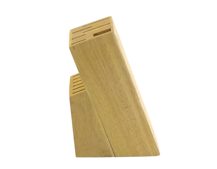 Beech Wood and  Pine  Wood 12pcs Set Wooden Knife Block