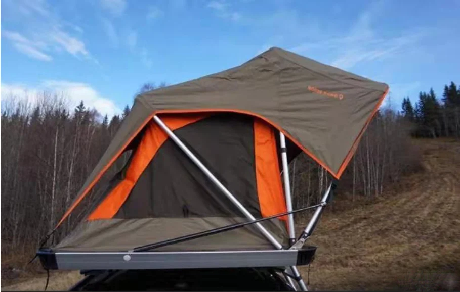 Australia Popular Motop Hard Shell Camping Roof Top Tent Aluminum