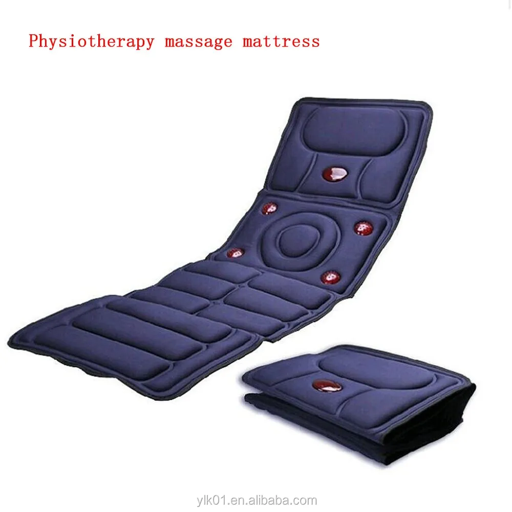 Full Body Vibrating Pad With Hot And Finger Press Neck Massager Bed Vibrating Pad With 9