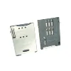 normal open push push type 6 pin sim card connector