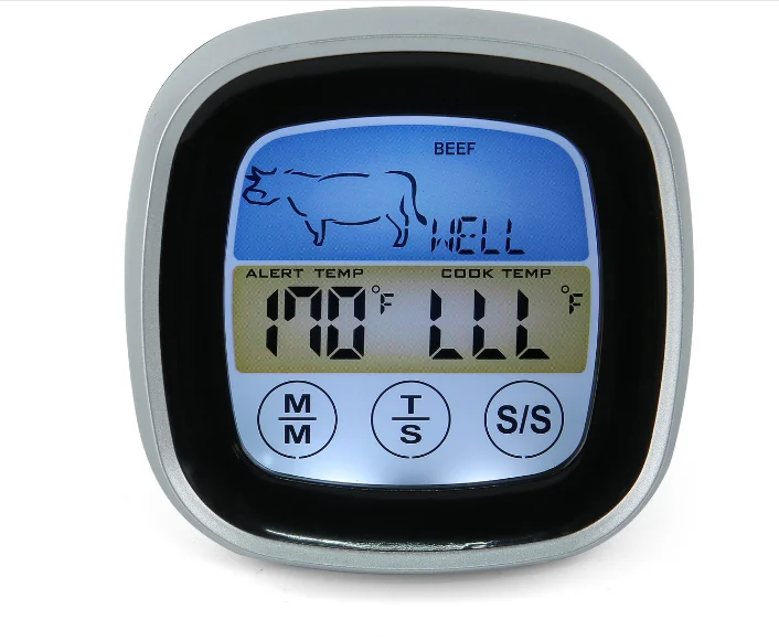 hotest 数字家庭金属茎温度计食品数字温度计