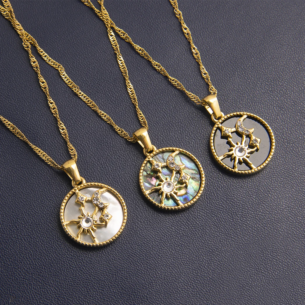 Powell Fashion Jewelry Wholesale Waterproof Seashell Stainless Steel