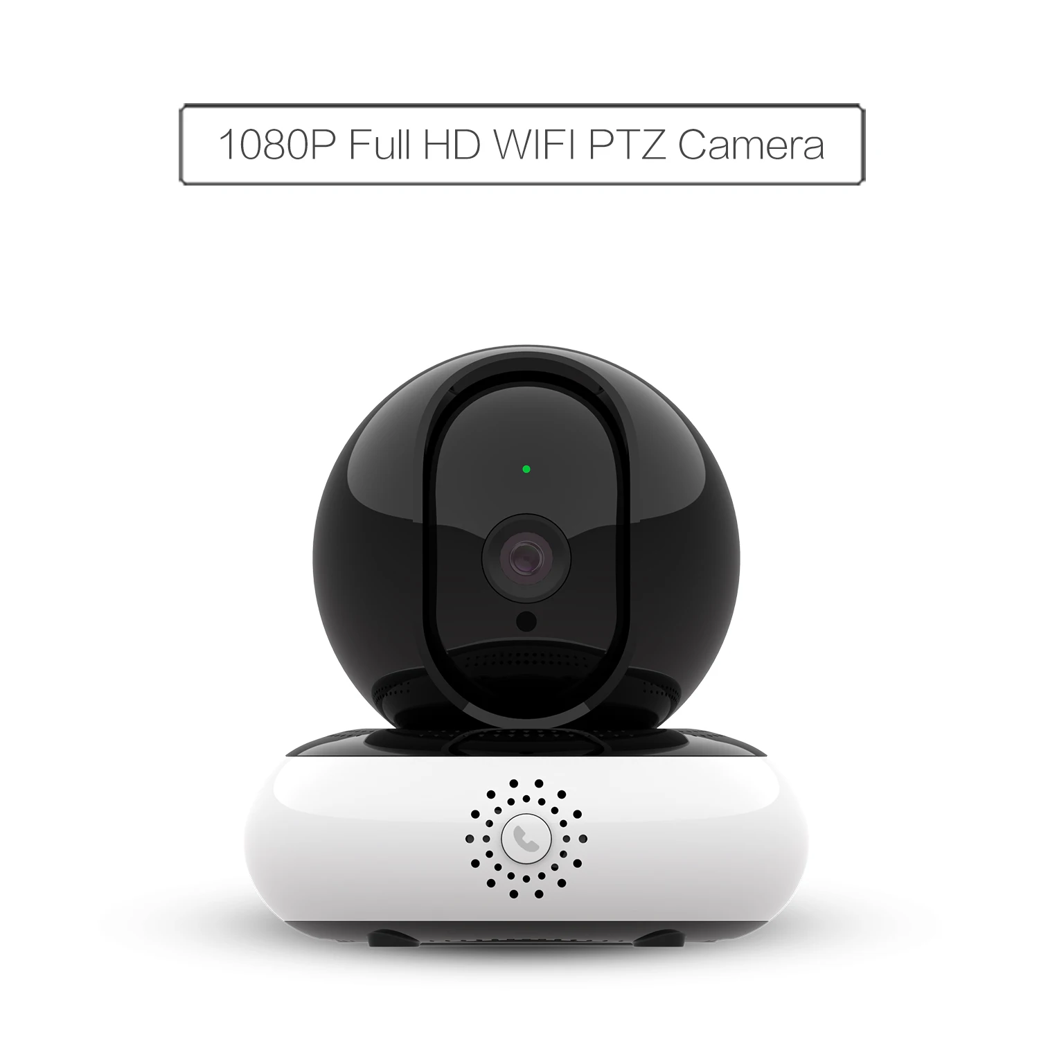 Ptz Wireless Wifi Ip 1080p Hd Indoor Baby Pet Monitoring Camera 2-way ...