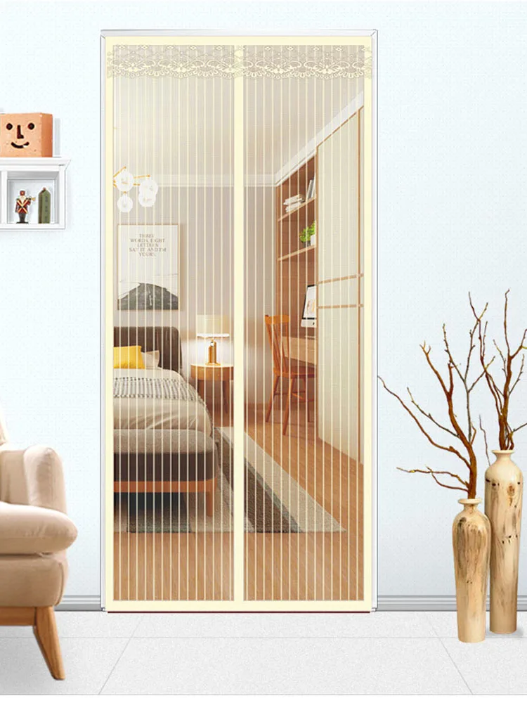 亚马逊新玻璃纤维欧式蚊帐磁性门帘加强磁性门帘 - buy amazon new fi