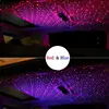 Car Decoration Ceiling Star Light LED Atmosphere Projector Armrest Box Lamp Kit Red Blue
