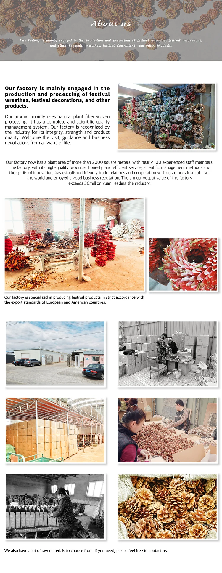 purple flower garland