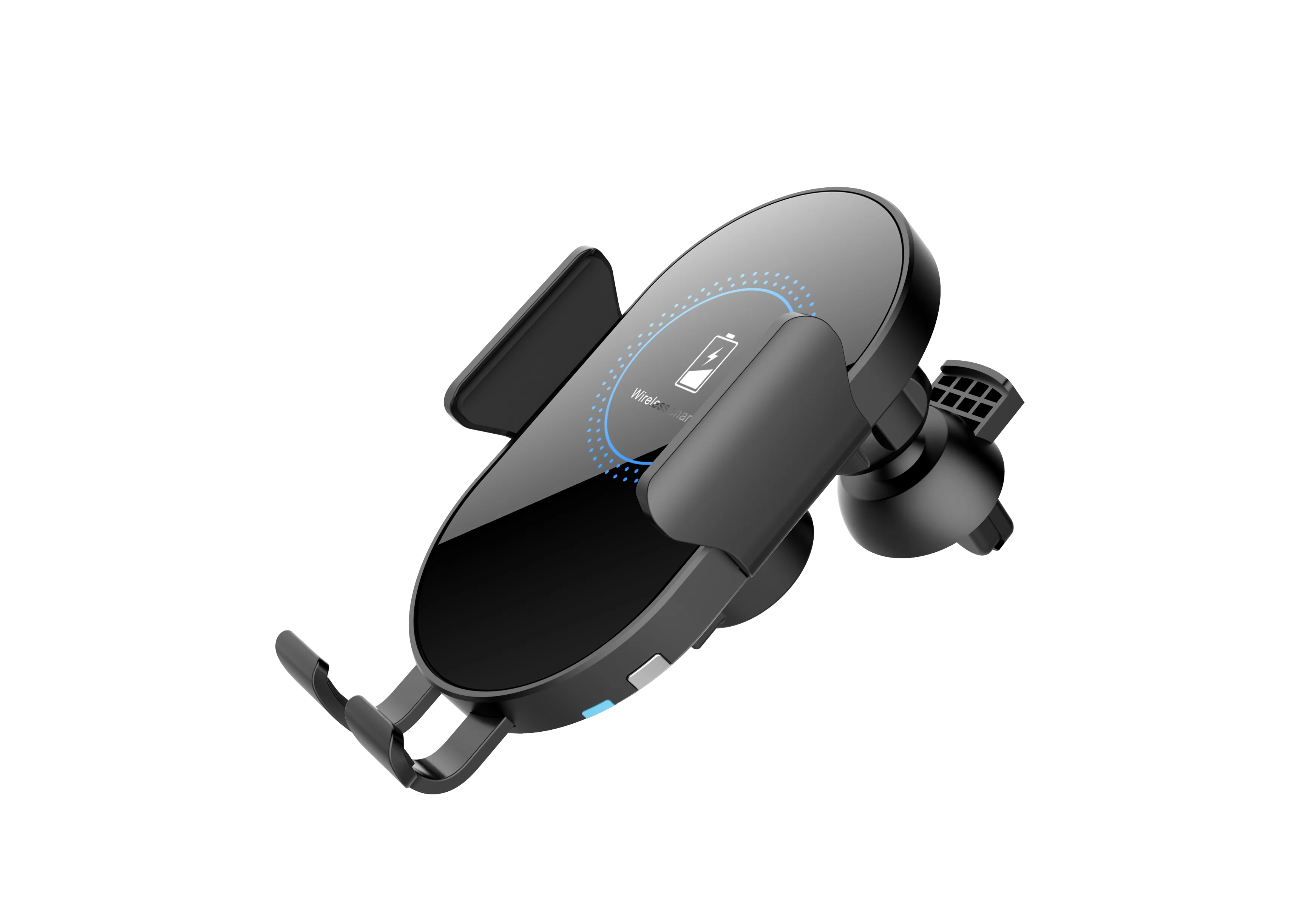 Car Mobile Phone Wireless Charger 10w 15w Custom Logo Car Clip