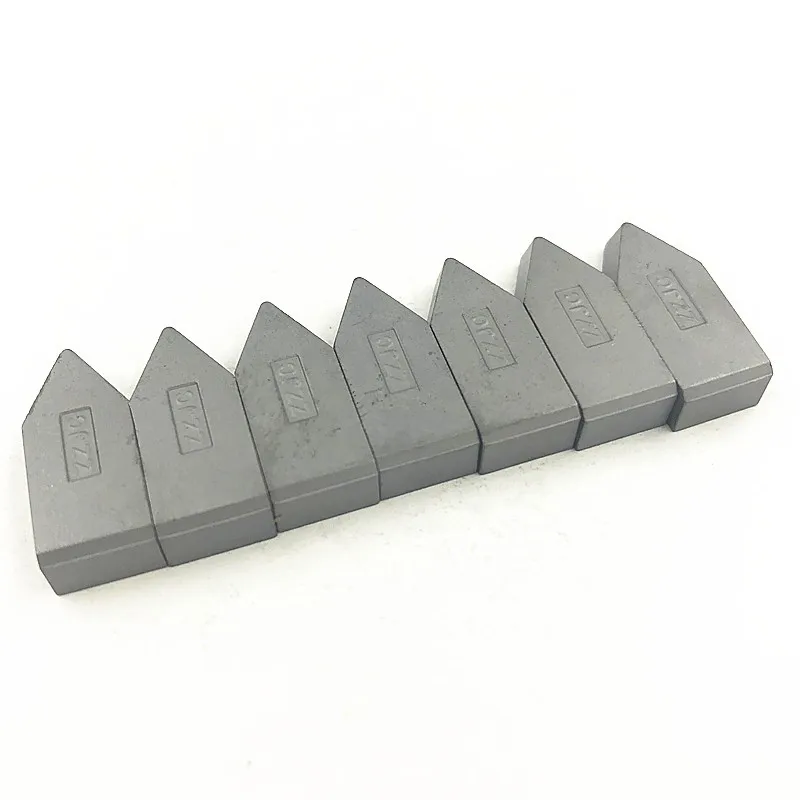Factory Made Carbide Tungsten Brazed Tips In Type E