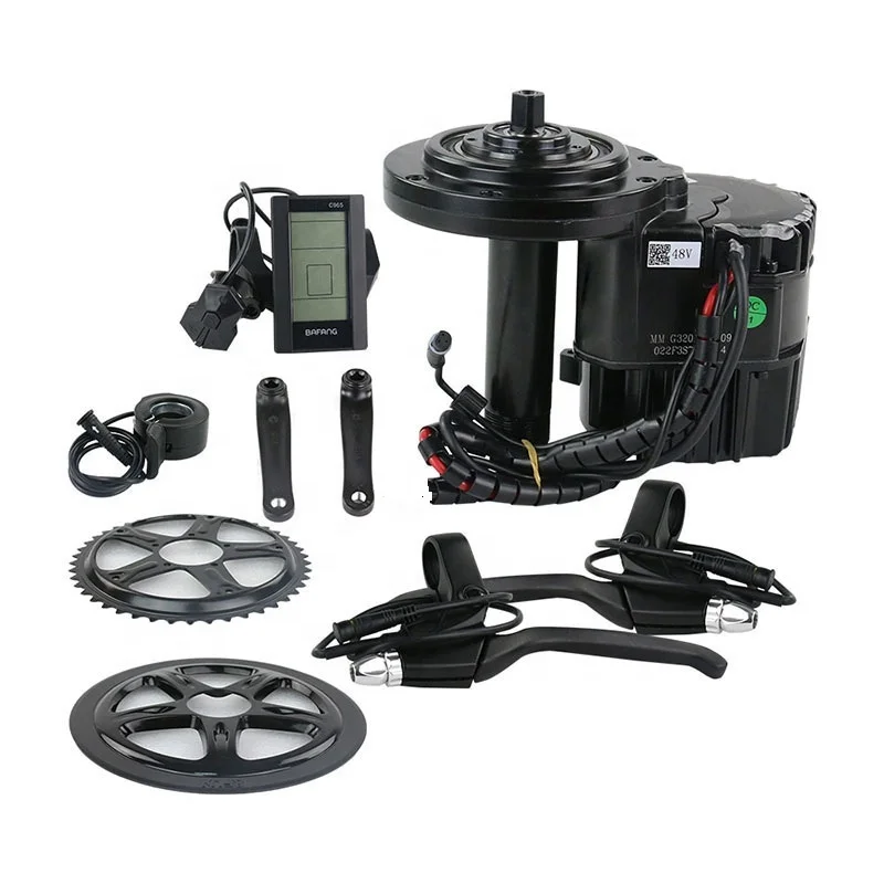 
Original 8FUN Bafang E-Bike Mid-Drive BBS02 48V Electric Bike Motor Conversion Kit 750w 