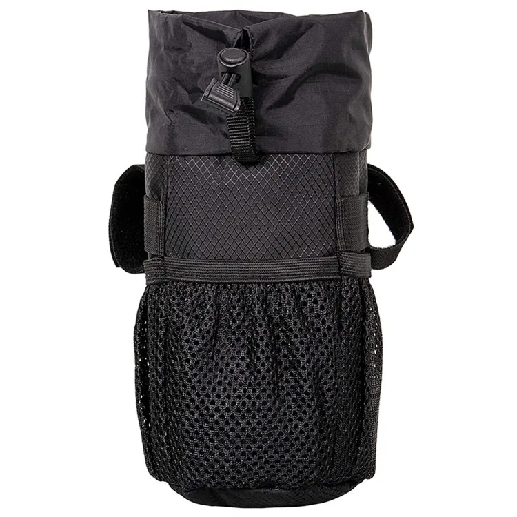 
Insulated pouch bike handlebar bag bicycle water bottle holder 
