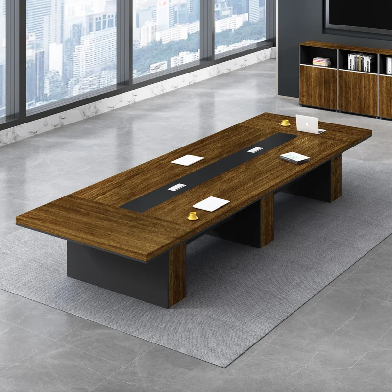 10 Seater Conference Table Solid Wood Office Meeting Tables Conference ...