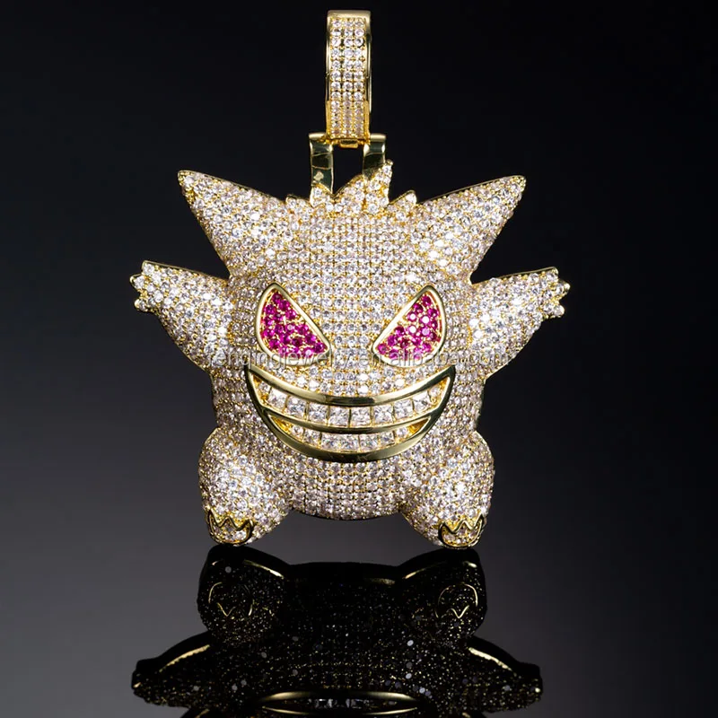 Gengar iced hot sale out pendant