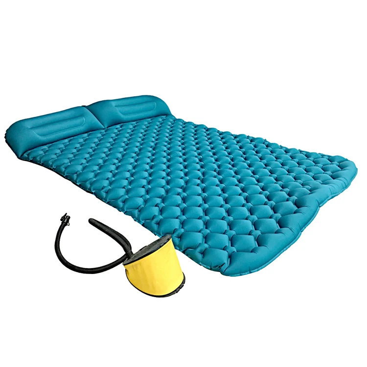 Outdoor Folding Roll Up Double Size Beach Mat Inflatable Sleeping