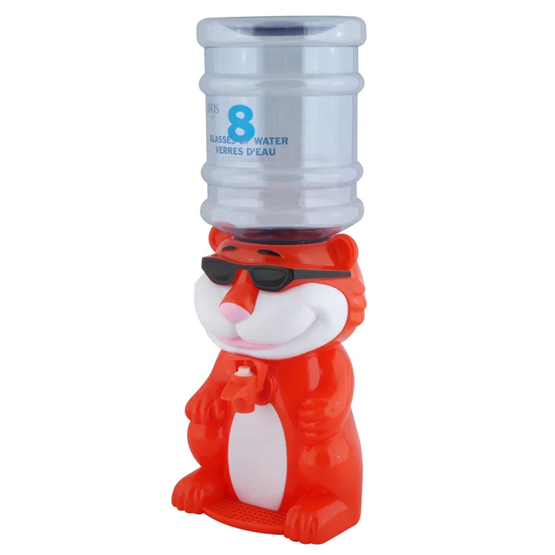 Non-electric Plastic panda animal cute Portable Mini Water Dispenser