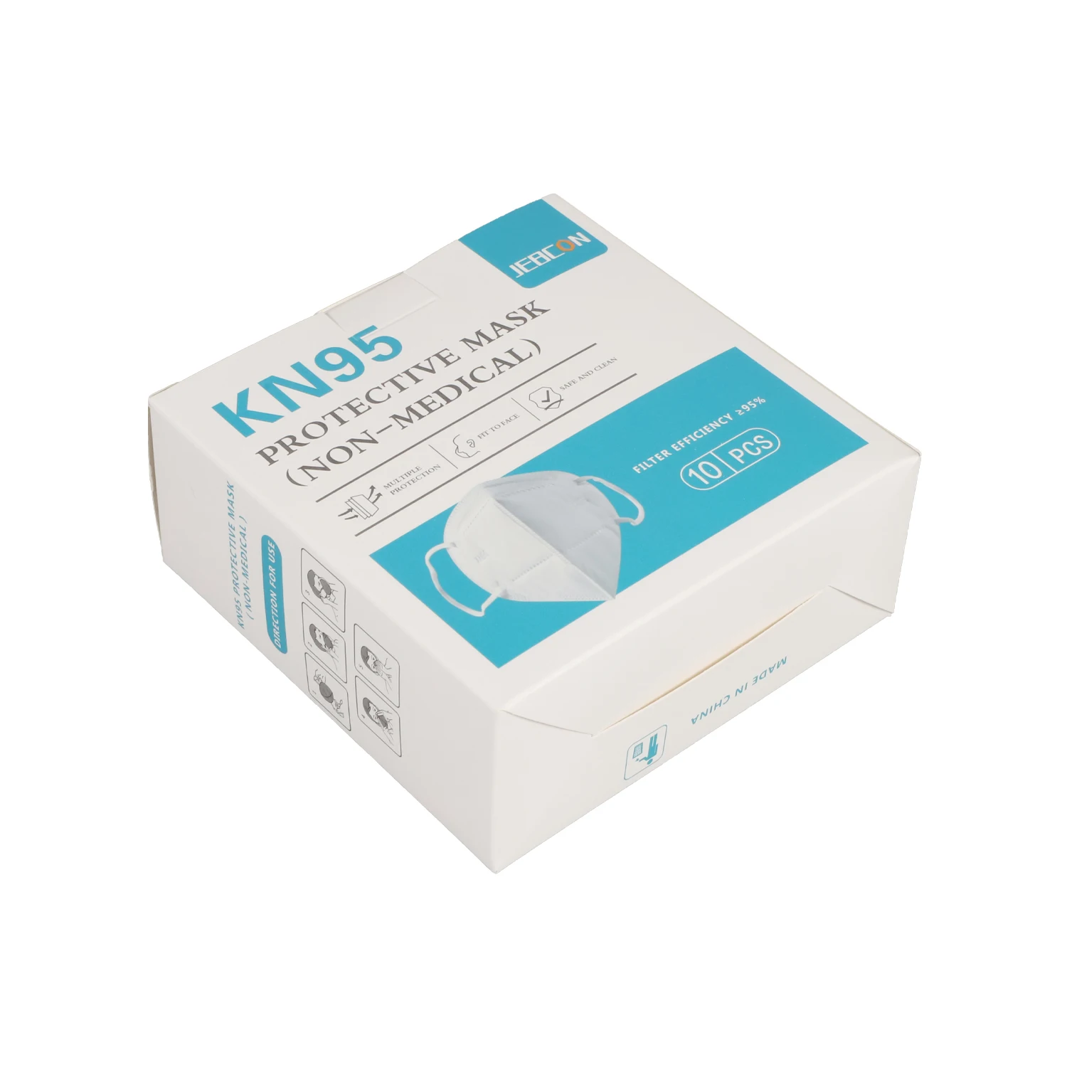 outlet ce en149 5ply disposable kn95 ffp2 face mask respirator