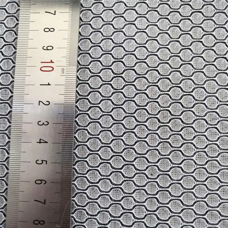 High quality and low price polyester sandwich  mesh fabric