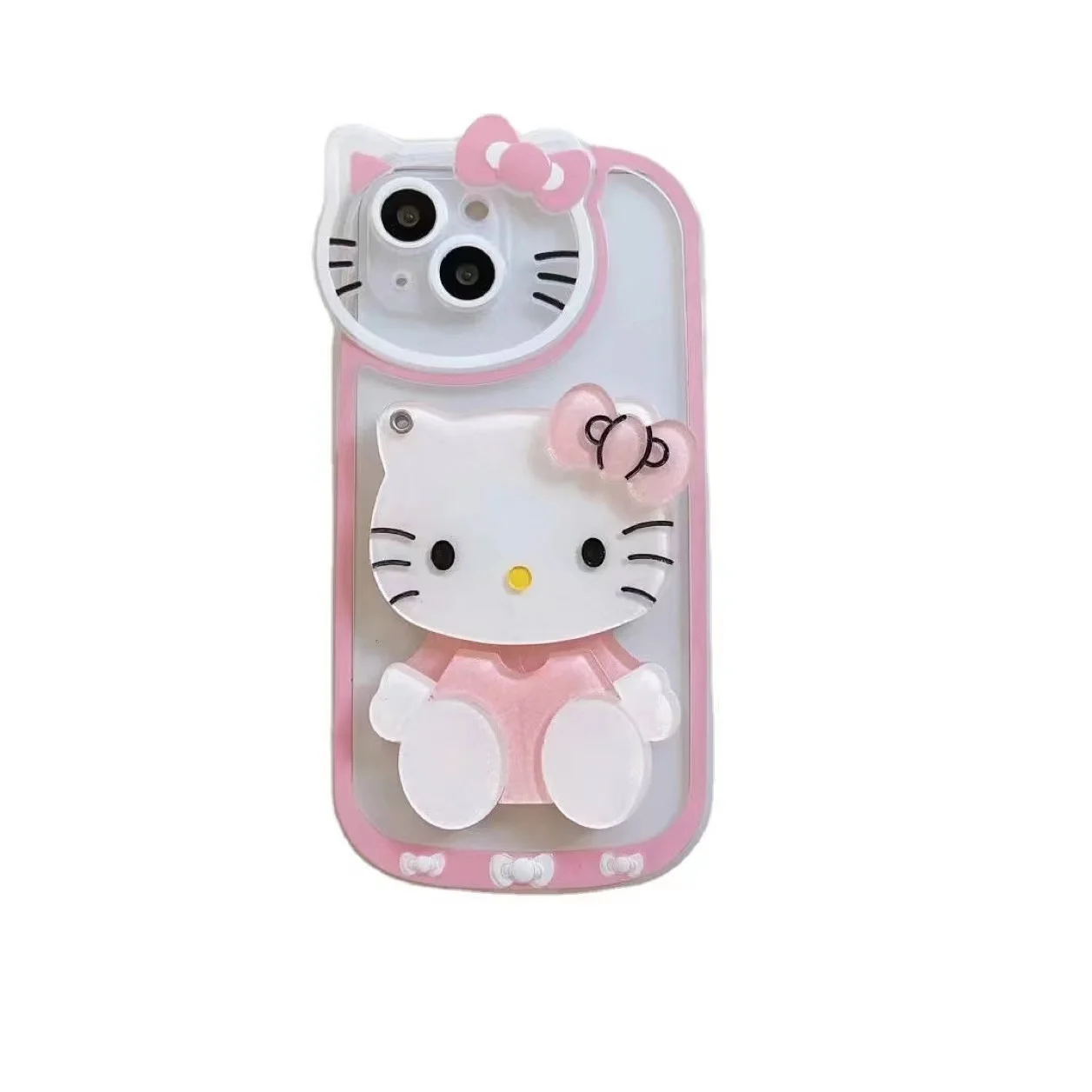 Antiman Hello Cute Kitty Shockproof Mobile-phone-case-mold 3d Silicone ...