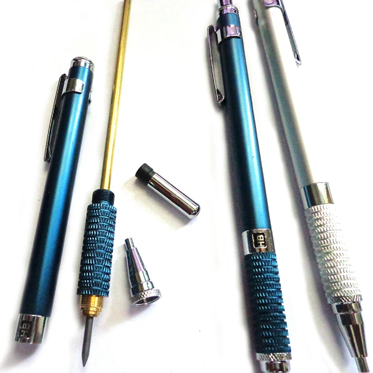 Cheap Metal Pencil Aluminum Mechanical Pencil Parts With Customized Logo Printed Buy Aluminium