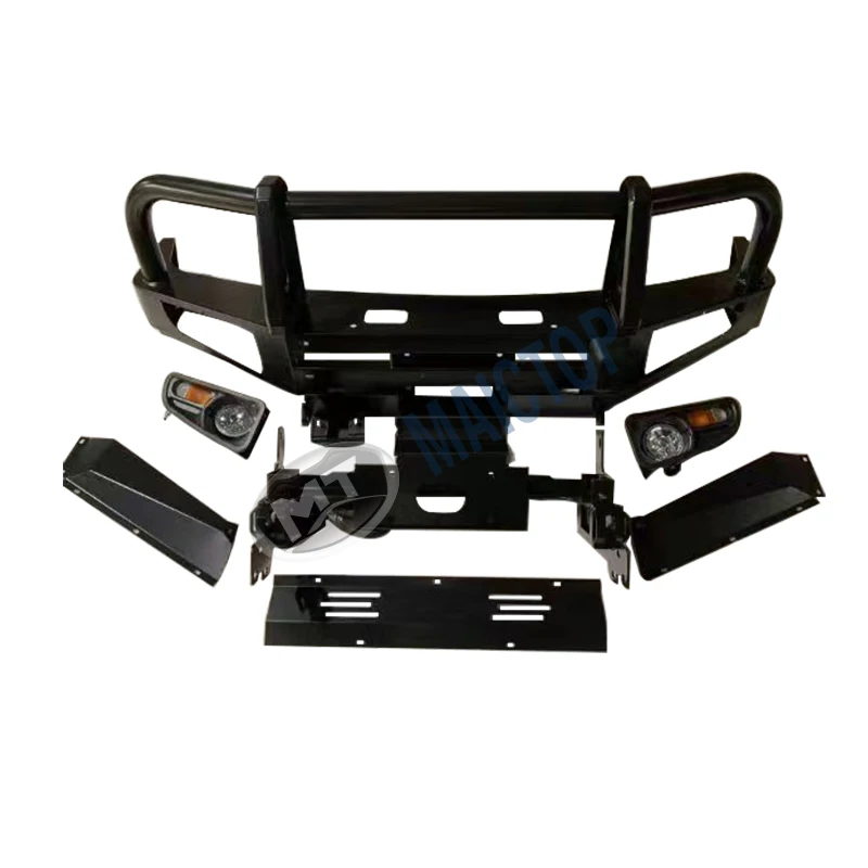 Maictop Car Accessories Steel Front Bumper Guard Bull Bar For Land