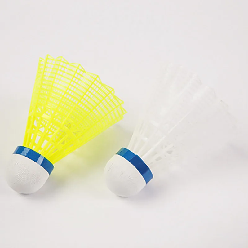 Nylon Badminton Shuttlecocks Badminton Birdies Plastic Batting Training