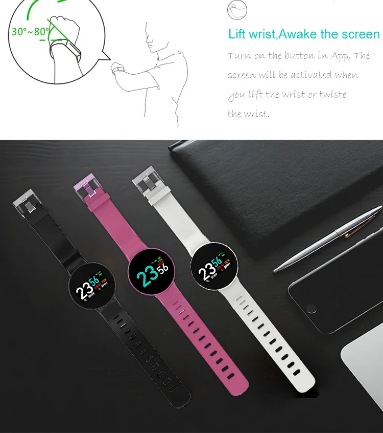 Fitness Wristband Sports Watch Smart Bracelet Instructions Ce Rohs