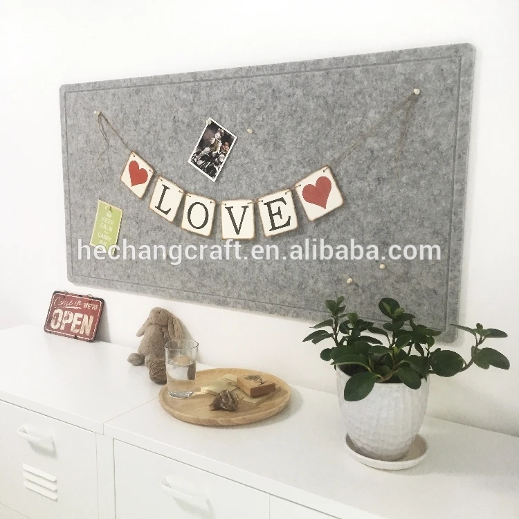 Diy Design Felt Fabric Wall Bulletin Board Felt Pin Board Felt Photo