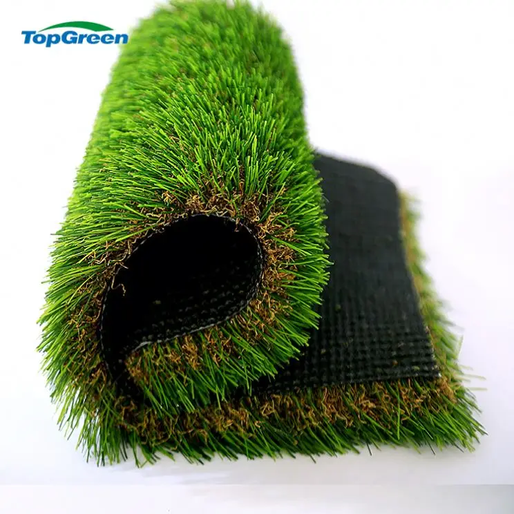 High quality natural green synthetic lawn landscape artificial grass for garden