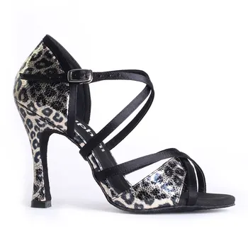leopard dance shoes