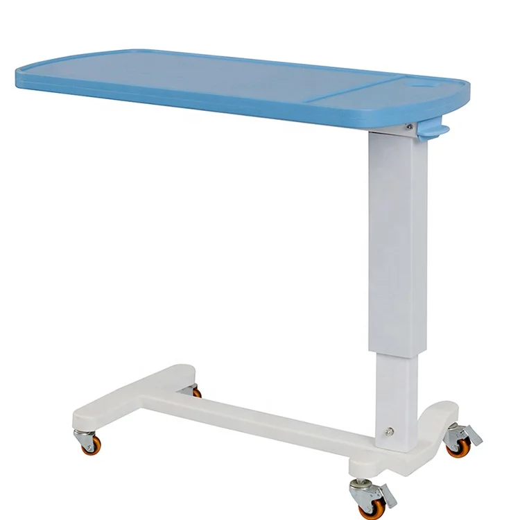 
Cheap Adjustable Medical Hospital Overbed Table/bedside hospital table/hospital bed table 
