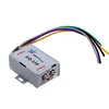 Car Stereo Head Unit Sub Speaker Dash DVD Audio Amplifier High to Low RCA Converter Power Filter
