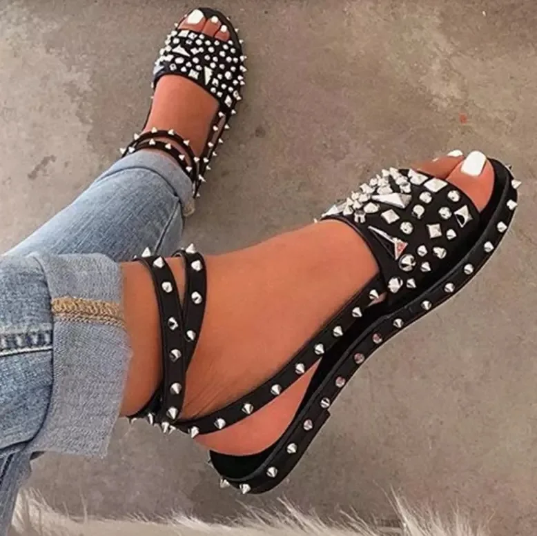 new design flat sandals