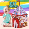 2019 Art Building Painting Coloring 3D Paper Puzzle Project Set for Kids and Adults