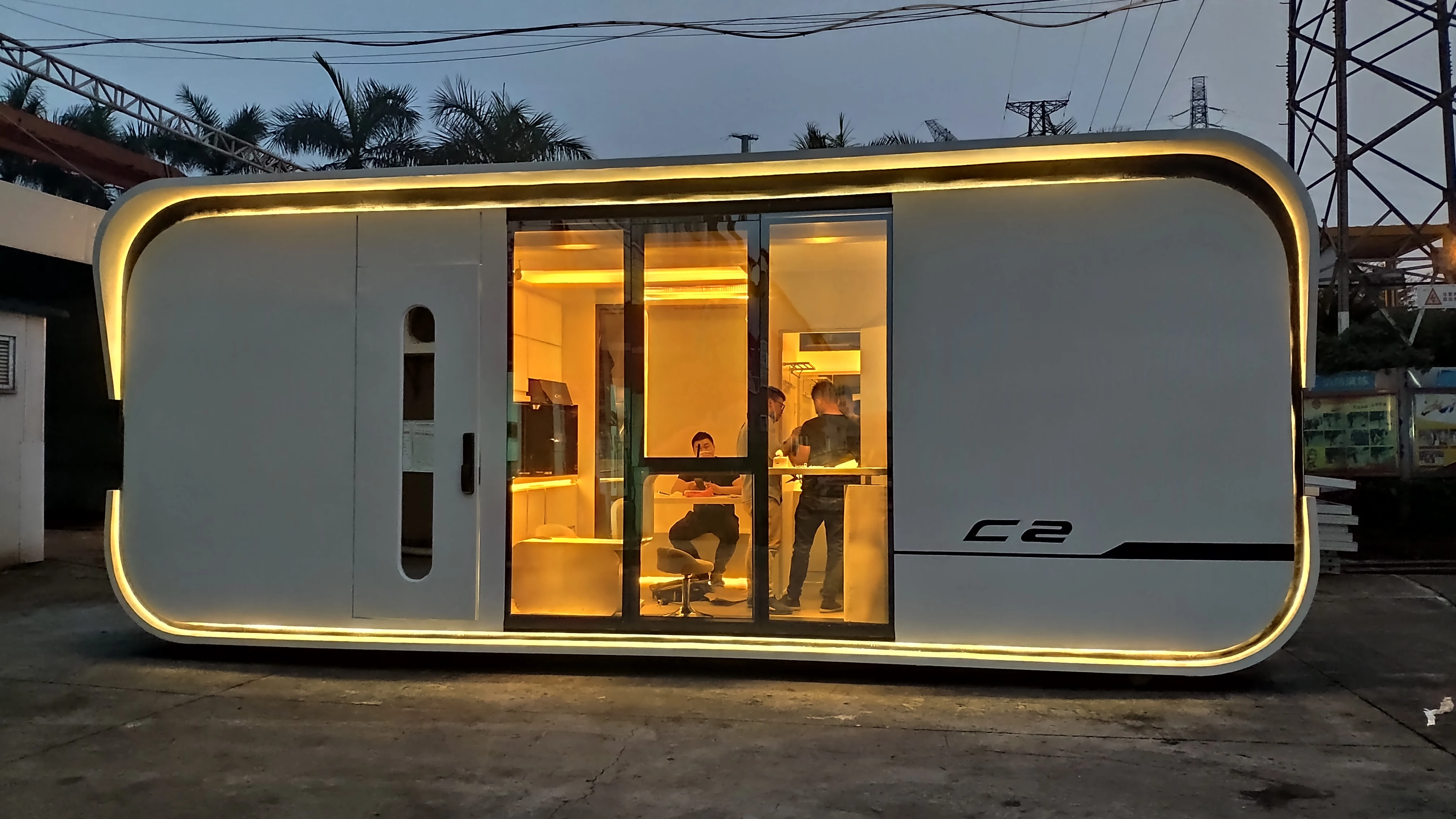 可移动的预制客舱集装箱房