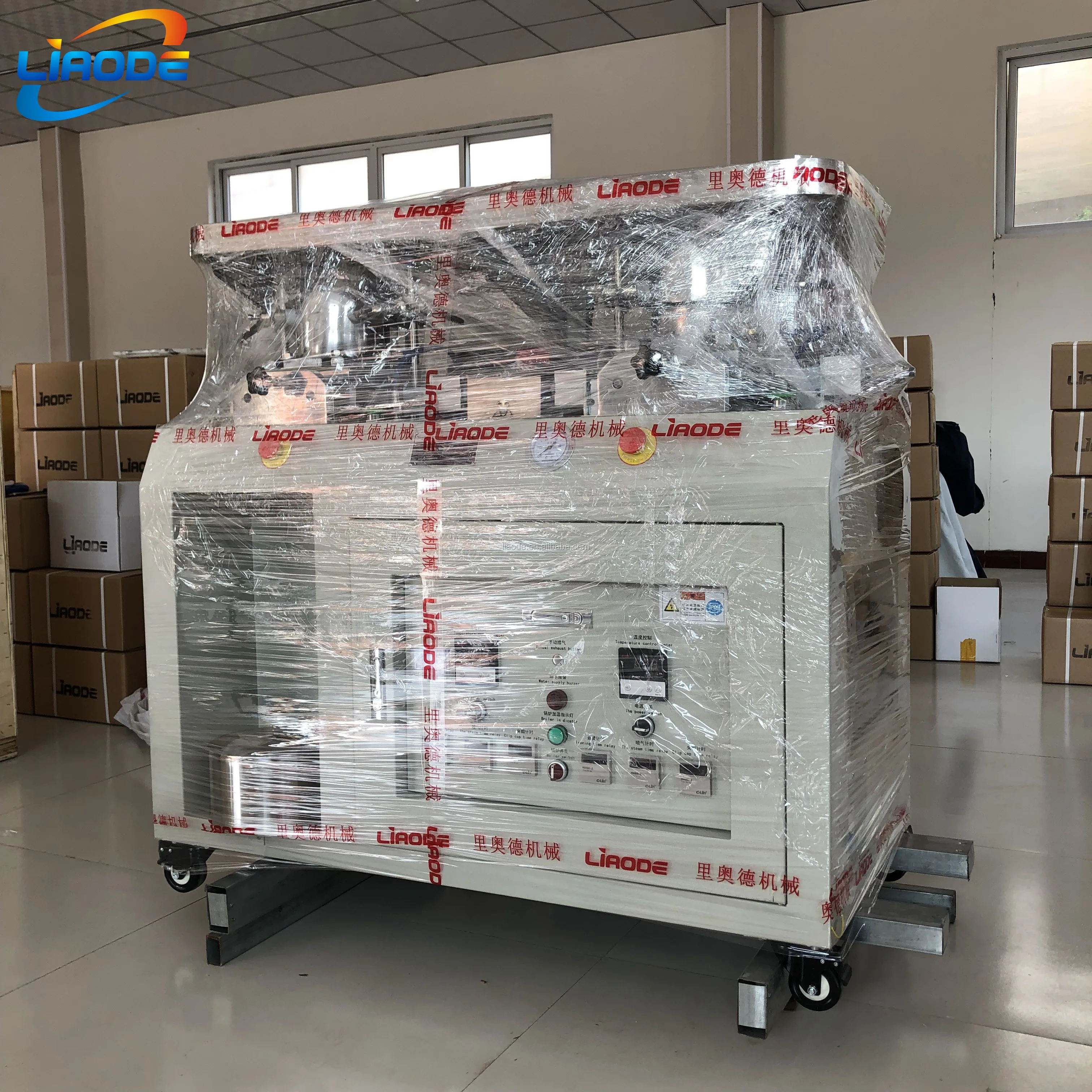 High Quality Steam Automatic Baseball Cap Ironing Machine With Two Head