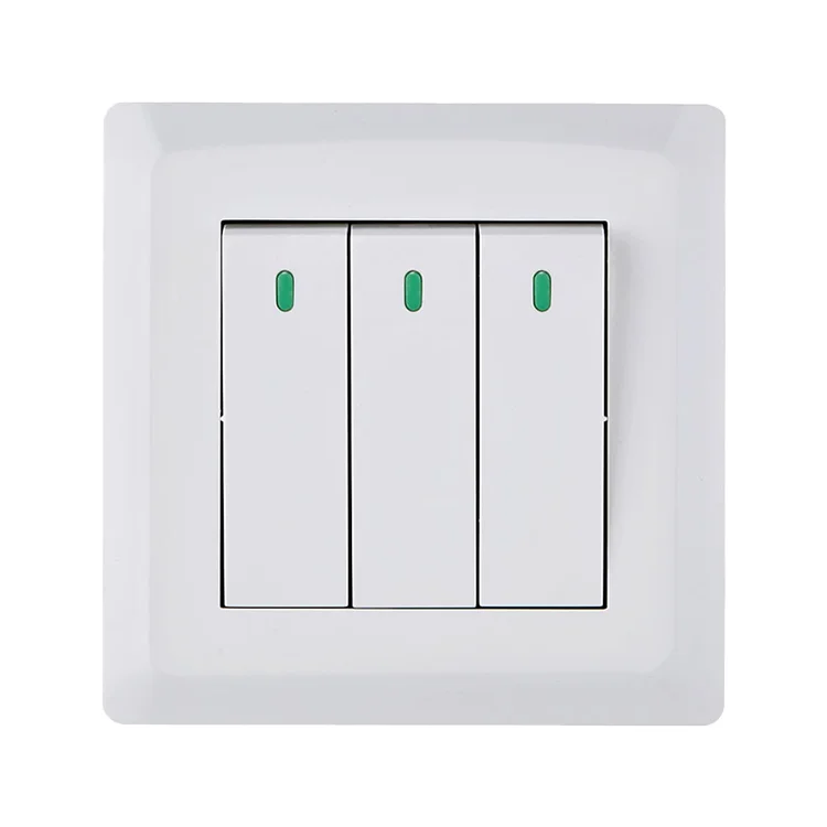 Factory Custom Popular Product Household Modern UK Standard Plug Living Room Indoor Wall TV Satellite Socket and Switch