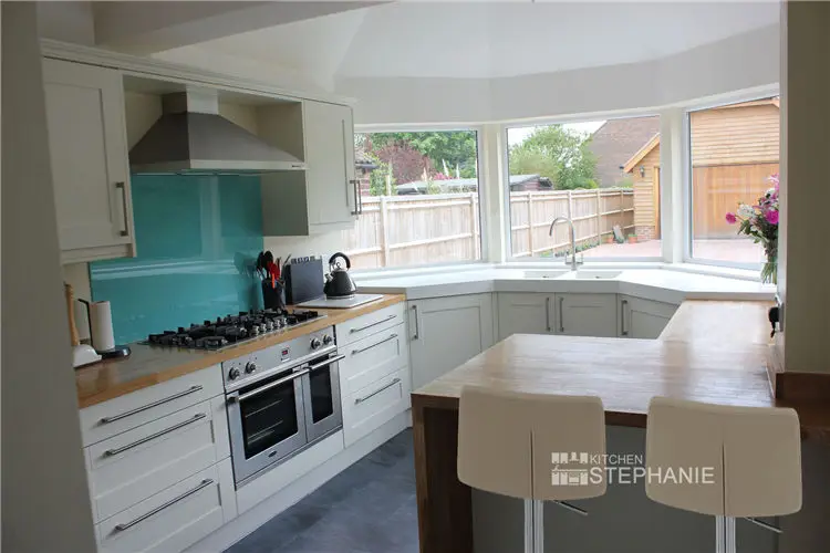 traditional white lacquer kitchen cabinets with corner, modern wood kitchen cabinet designs for villa