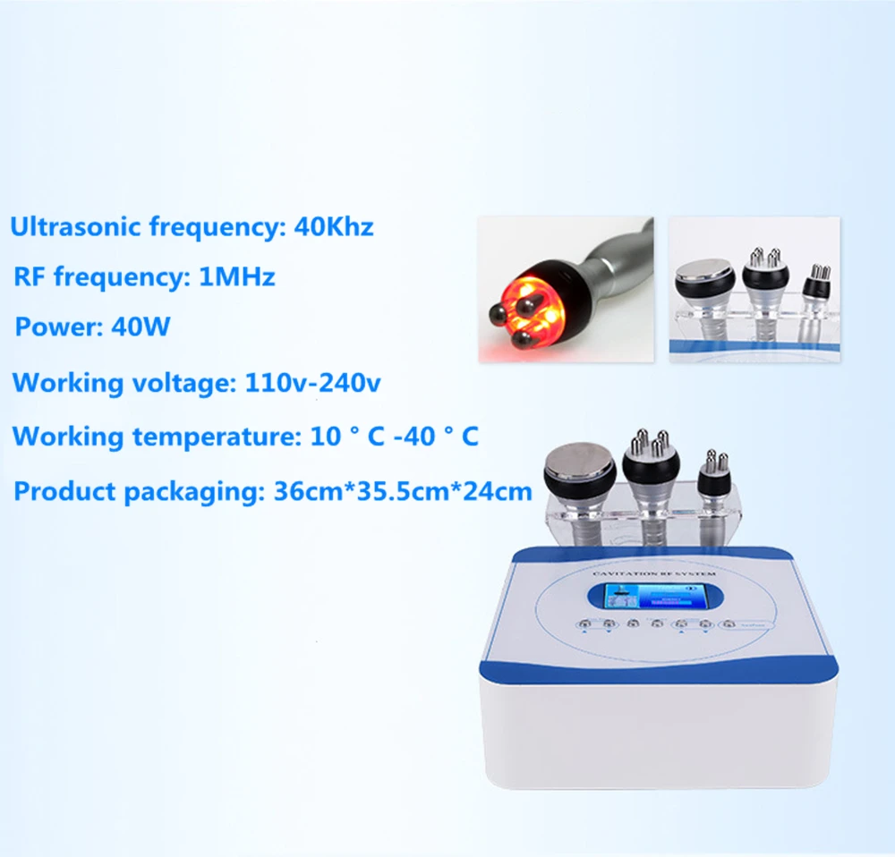 weifang huamei hm-c800 best selling portable cavitation slimming 5 in1 ultrasonic cavitation rf vacuum 40khz cavitation
