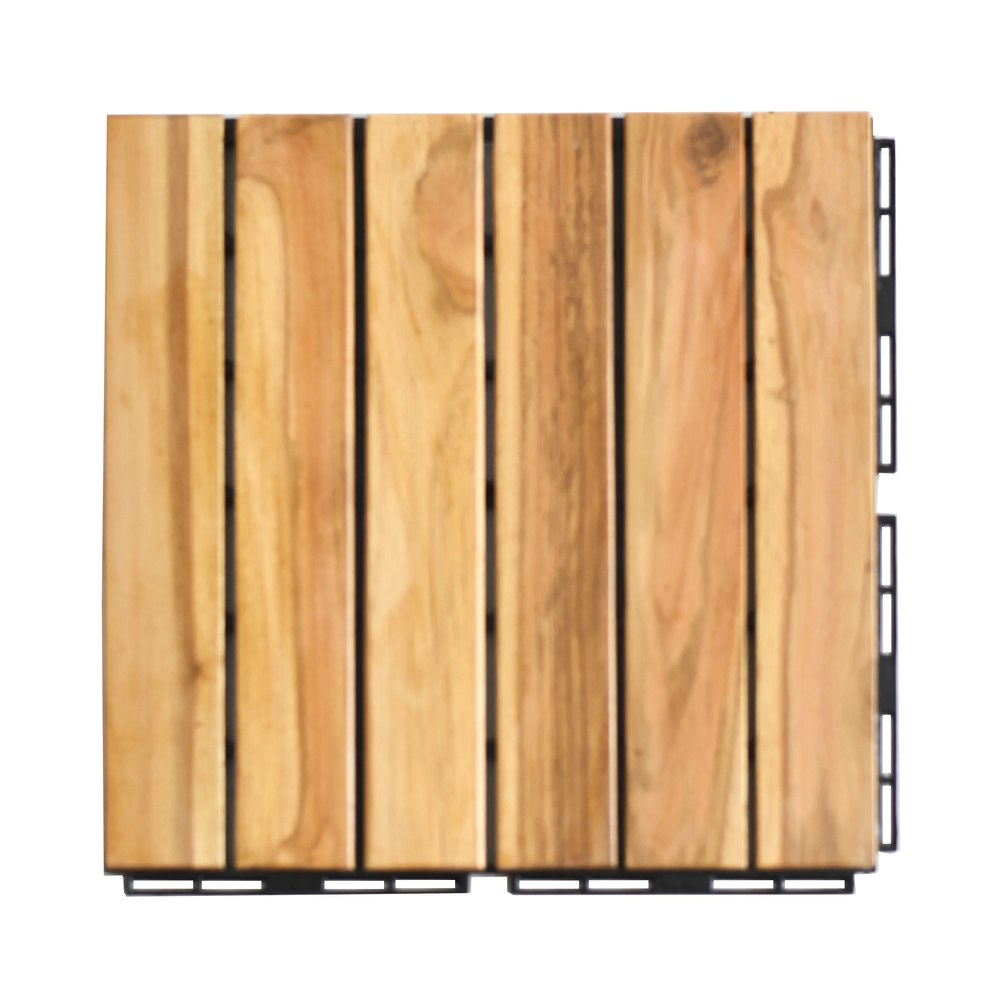 Wooden Flooring timber tile with plastic base