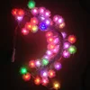 Big garden ball copper wire 220v led fluffy string ball light fairy decoration light