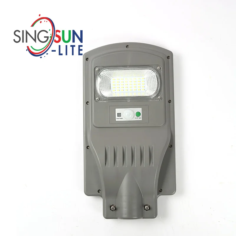 Price of solar street light in nigeria with bracket home depot with motion sensor automatic on off  ip67 post outdoor mounting