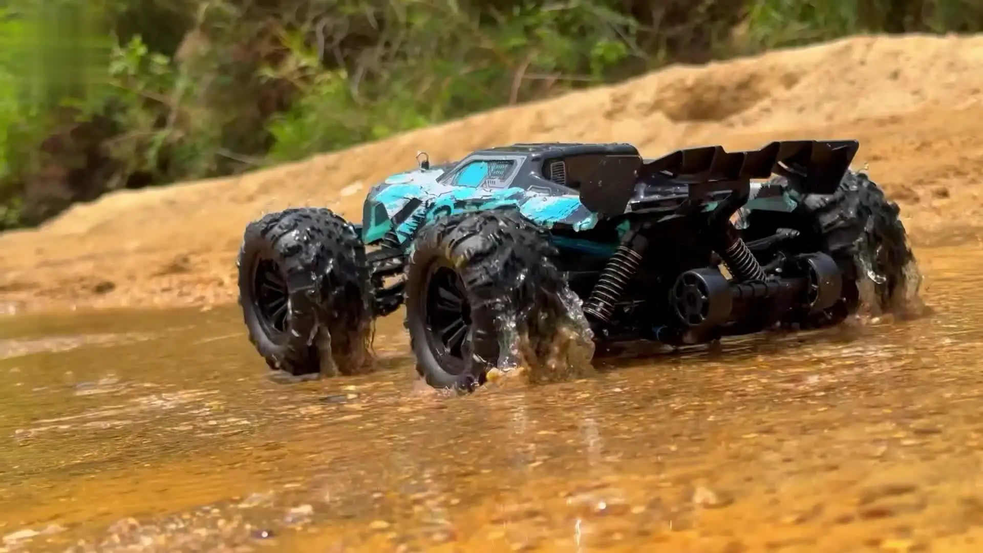 Aijh 1/16 RC Car - High Speed, Waterproof, off-Road Truck