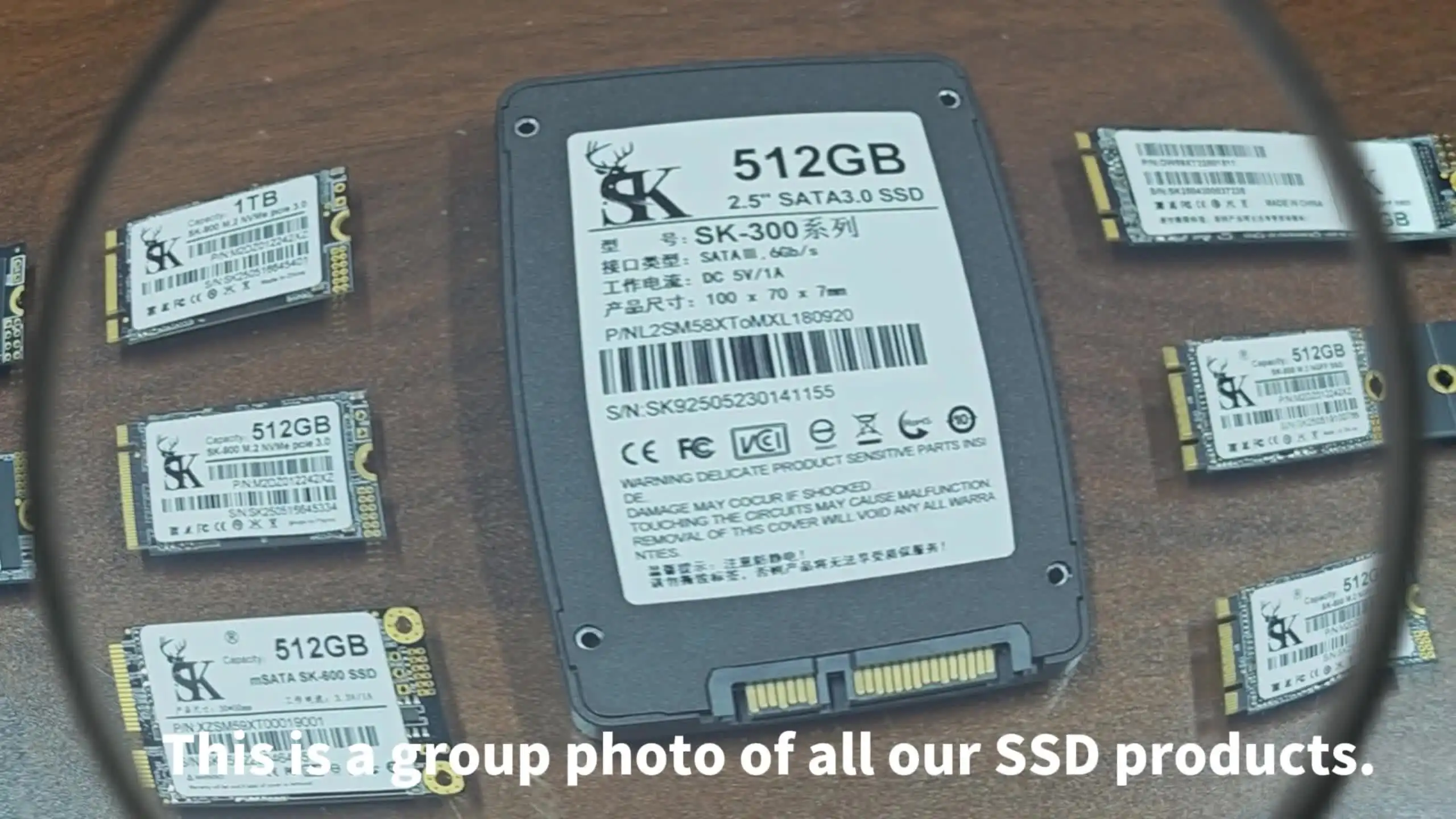 Factory Direct SK-600 1TB Internal MSATA SSD for Laptop Wireless