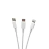 Make in China 3 in 1 Multi Fast Charging Cable For Type-C & Lighting & Micro