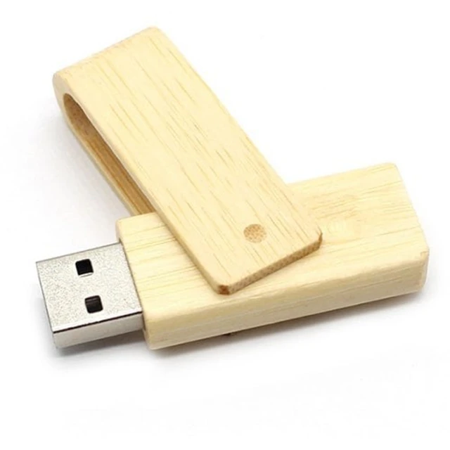 High speed bamboo u disk Swivel usb flash pen drive stick 2.0 32GB gift - ANKUX.COM