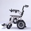 silver bathroom folding electric wheelchair for old man