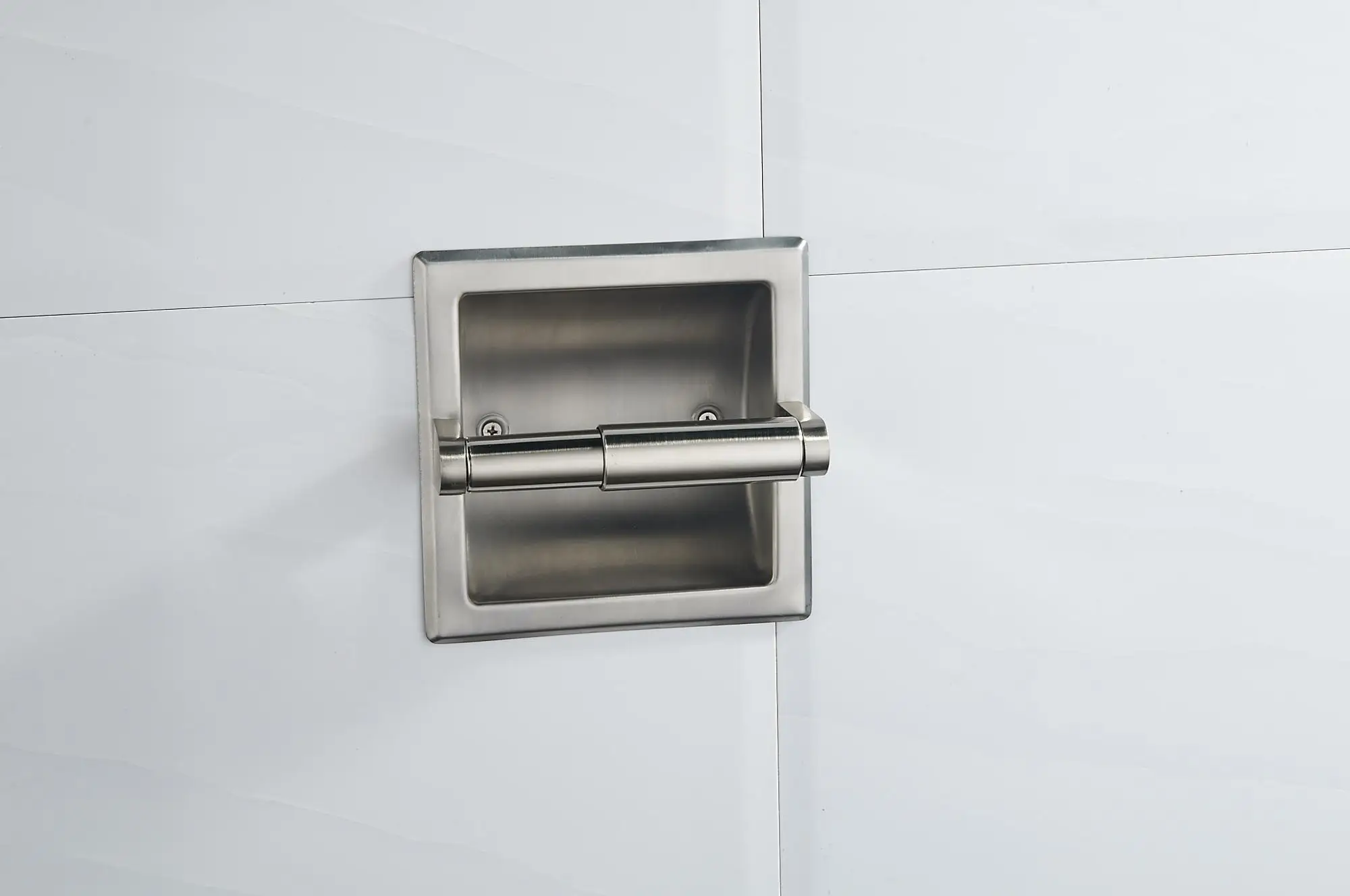 Stainless Steel Toilet Roll Holder With Toilet Brush – Toilet Roll