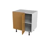 Vermonhouzz Factory Price DIY Corner Kitchen Base Cabinet Unit Blind Corner Set China Furniture Organizer